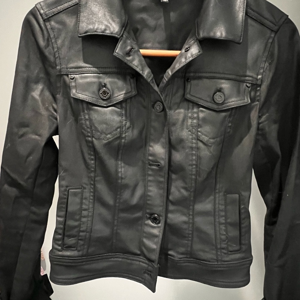 Black Trucker Jacket